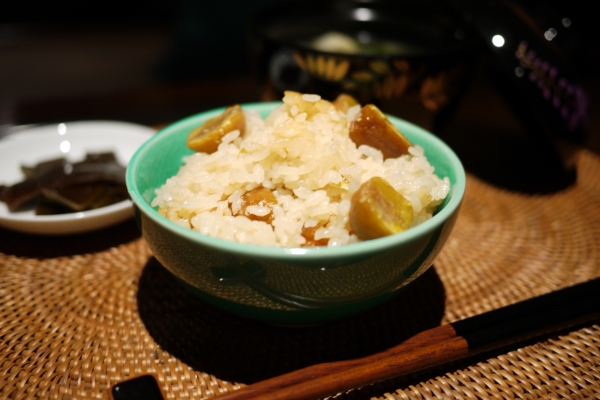 我的日式食物櫃：秋涼，來吃栗子飯